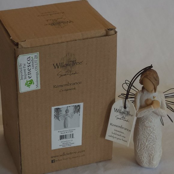 Willow Tree Angel Ornament -Remembrance - Picture 1 of 1
